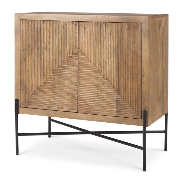 2-door Wood/Metal Cabinet