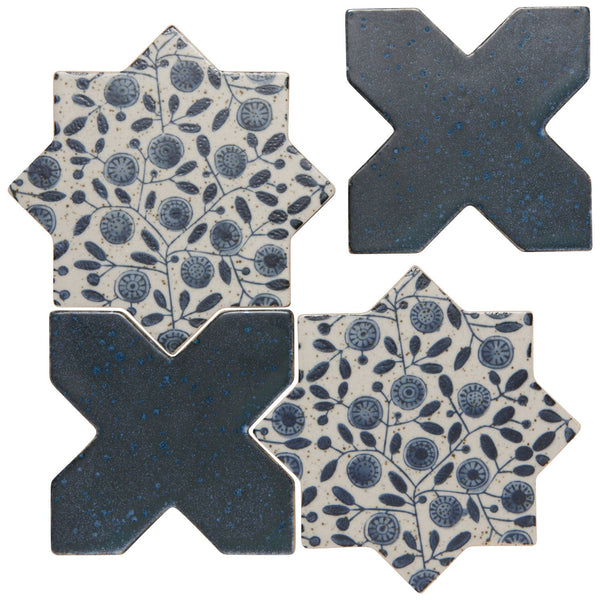 S/4 Calendula Coasters