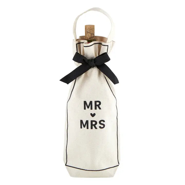 Mr & Mrs Wine Bag