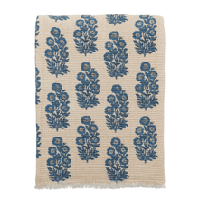 Load image into Gallery viewer, 60x50 Blue Printed Throw Blanket