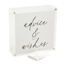Load image into Gallery viewer, Advice &amp; Wishes Letter Box