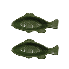 Load image into Gallery viewer, Set/2 Fish-Shaped Bowls, 2 Colors