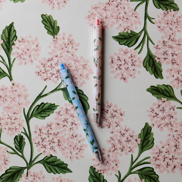 S/2 Hydrangea Gel Pens