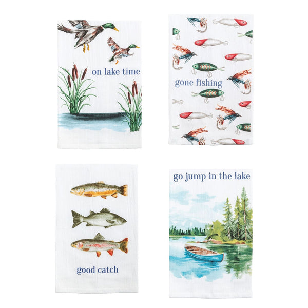 Lake Themed Hand Towel Collection
