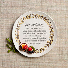 Load image into Gallery viewer, Mr/Mrs Blessing Plate