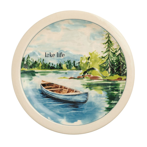 Lake Life Dessert Plate