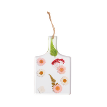 Load image into Gallery viewer, Acrylic &amp; Pressed Flower Cutting Board