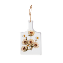 Load image into Gallery viewer, Acrylic &amp; Pressed Flower Cutting Board