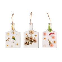 Load image into Gallery viewer, Acrylic &amp; Pressed Flower Cutting Board