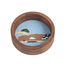 Load image into Gallery viewer, Lake Theme Wine Coaster