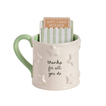 Load image into Gallery viewer, Thank You Mug &amp; Gift Card Sleeve Set