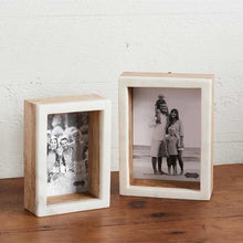 Load image into Gallery viewer, Marble Shadow-Box Frame, 2 Sizes