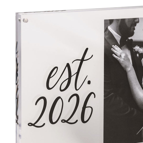 Est. 2026 Acrylic Frame