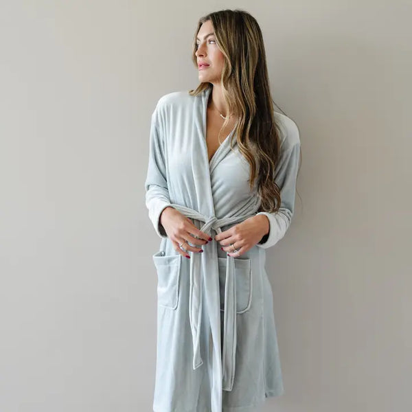 Saranoni Minky Stretch Luxe Robe