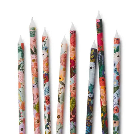 Garden Party Birthday Candles