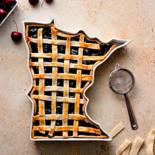 Load image into Gallery viewer, MN White Ceramic Dish