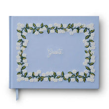 Load image into Gallery viewer, Hydrangea Embroidered Guest Book