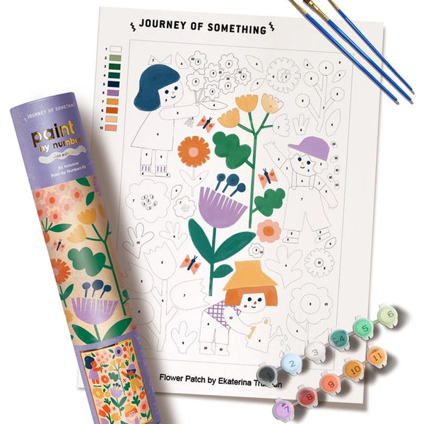 Paint By Numbers Kit & Canvas For Kids