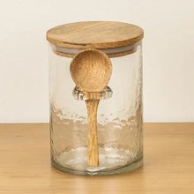 Load image into Gallery viewer, Spoonhold Glass Storage Canister