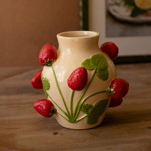 Load image into Gallery viewer, Ceramic Strawberry Vase
