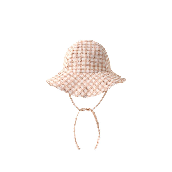 Sun Hat - Melon Check