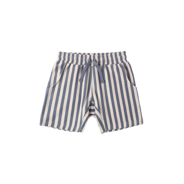 Relaxed Short - Marine Stripe