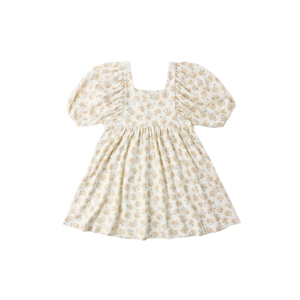 Brea Dress - Yellow Ditsy