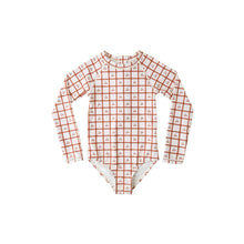 Load image into Gallery viewer, Delphine Rashguard - Cherry Check