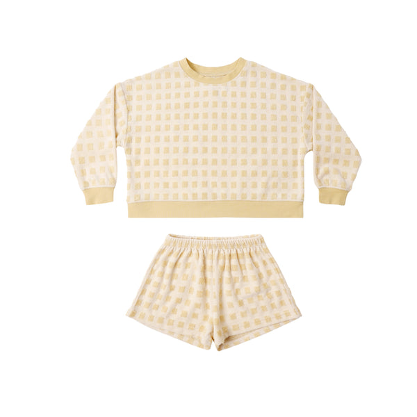 Karli Set - Butterscotch Grid