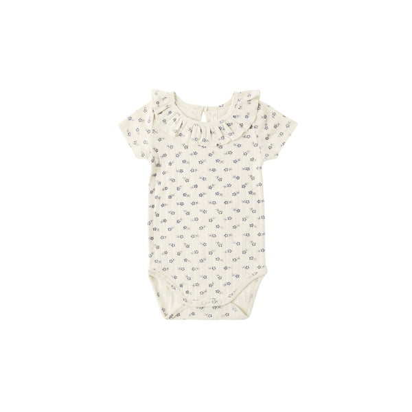 Ruffle Collar Bodysuit