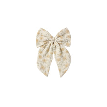 Load image into Gallery viewer, Oversized Bow Yellow Floral