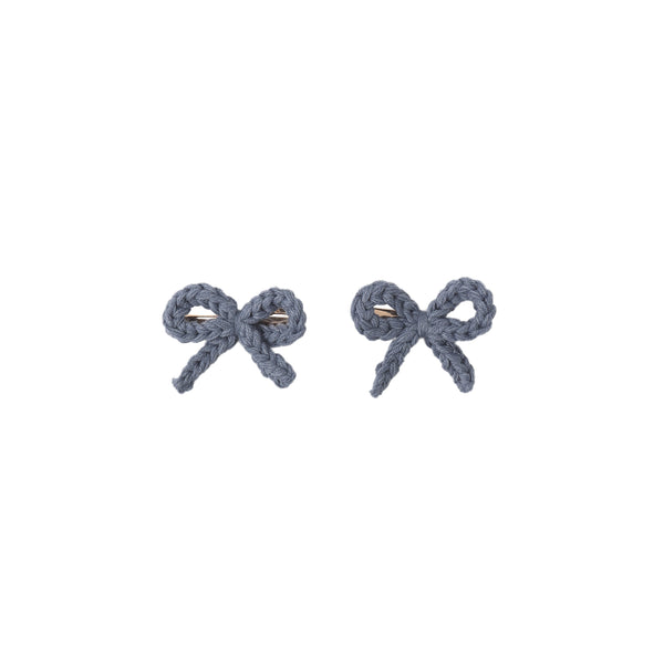 Crochet Bow Clip