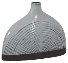 Load image into Gallery viewer, Blue Half Dome Vase