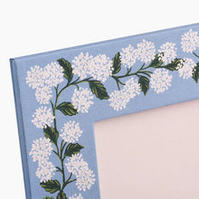 Load image into Gallery viewer, Hydrangea Paper Wrapped Picture Frame