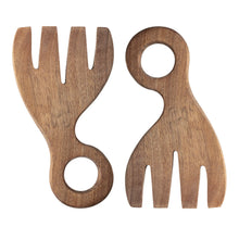Load image into Gallery viewer, Carved Salad Servers