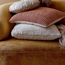 Load image into Gallery viewer, 20" Ivory Boucle Pillow