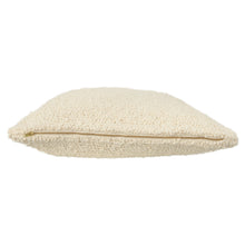 Load image into Gallery viewer, 20" Ivory Boucle Pillow
