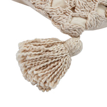 Load image into Gallery viewer, 18" Cream Knit Pillow