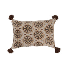 Load image into Gallery viewer, 24x 16 Lumbar Pillow w/ Tassels