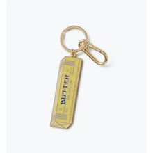 Load image into Gallery viewer, Butter Not Lose 'em Enamel Keychain