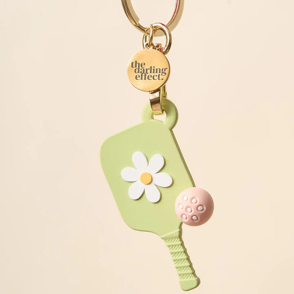 Pickleball Paddle Keychain - 2 Colors