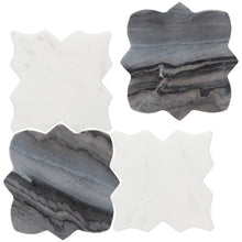 Load image into Gallery viewer, S/4 Tesselate Marble Coasters