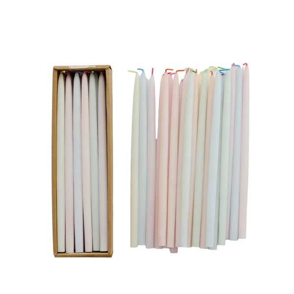 S/24 Multi-Colored Thin Tapers