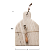 Load image into Gallery viewer, Cheese Board w/ Canape Knife