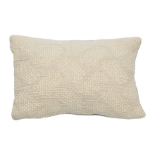Load image into Gallery viewer, Cotton Jacquard Lumbar Pillow