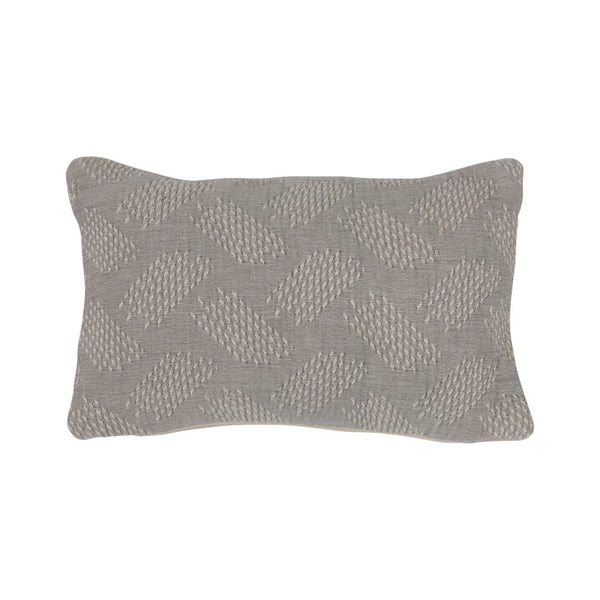 Cotton Jacquard Lumbar Pillow