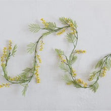 Load image into Gallery viewer, 72" Faux Yellow Flower Garland