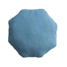 Load image into Gallery viewer, Blue Jute Octagon Pillow