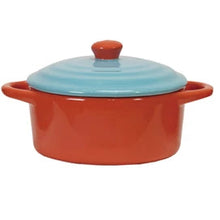 Load image into Gallery viewer, Two-Tone Stoneware Baking Pot