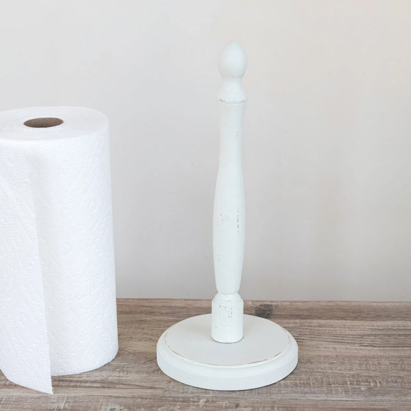 Wooden Paper Towel Rack